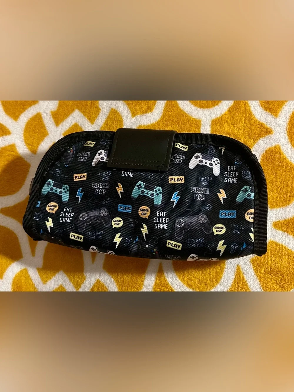Pen+Gear Video Game Controller Print Zippered Pencil/Pen Case Pouch